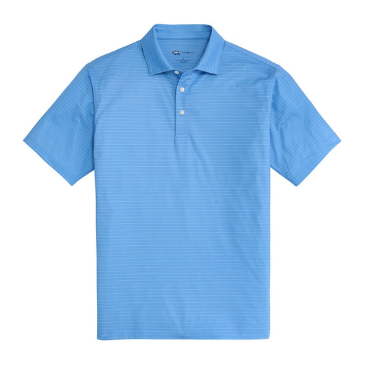 Atlantic Stripe Performance Polo - Skyride