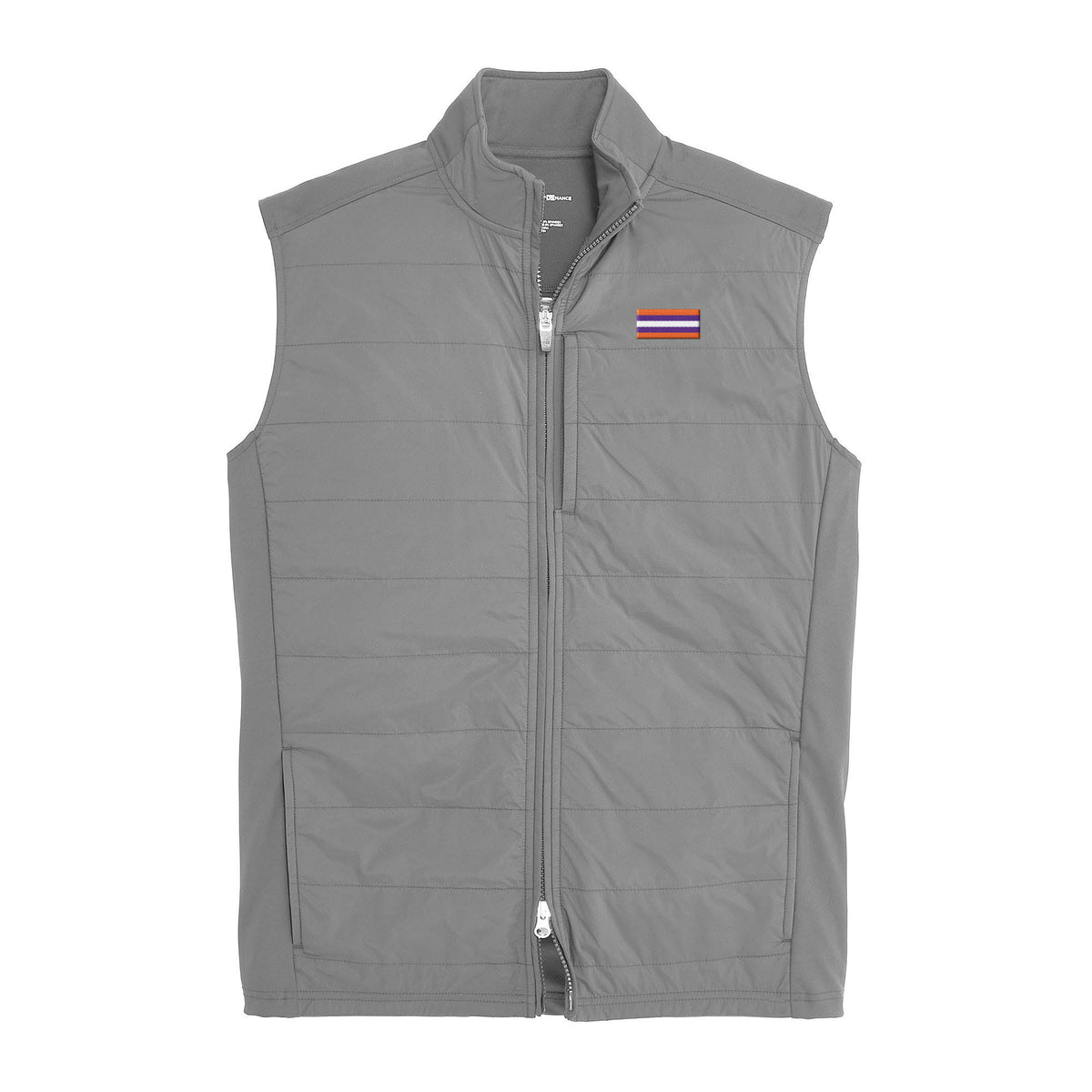 Clemson Uniform Stripe Arven Vest 2.0 - Harbor Mist