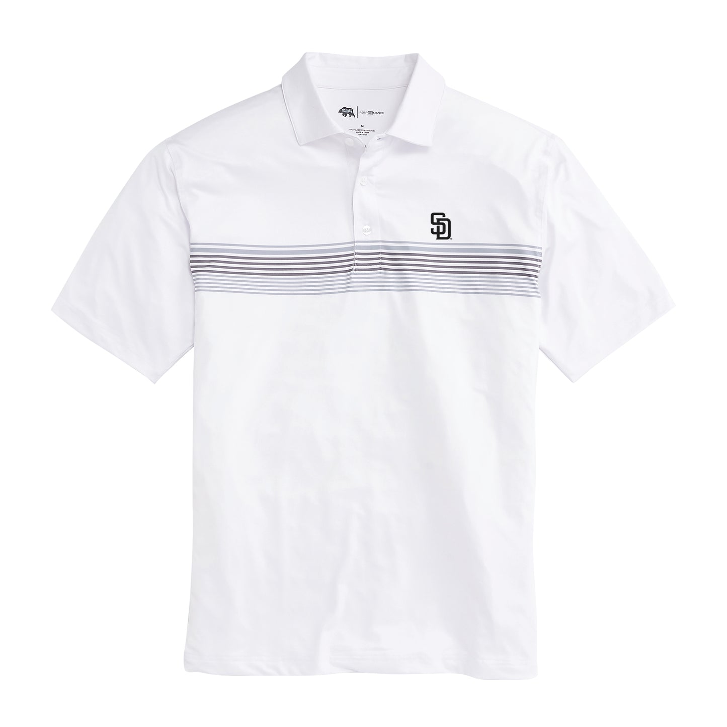 San Diego Padres Prestwick Printed Performance Polo