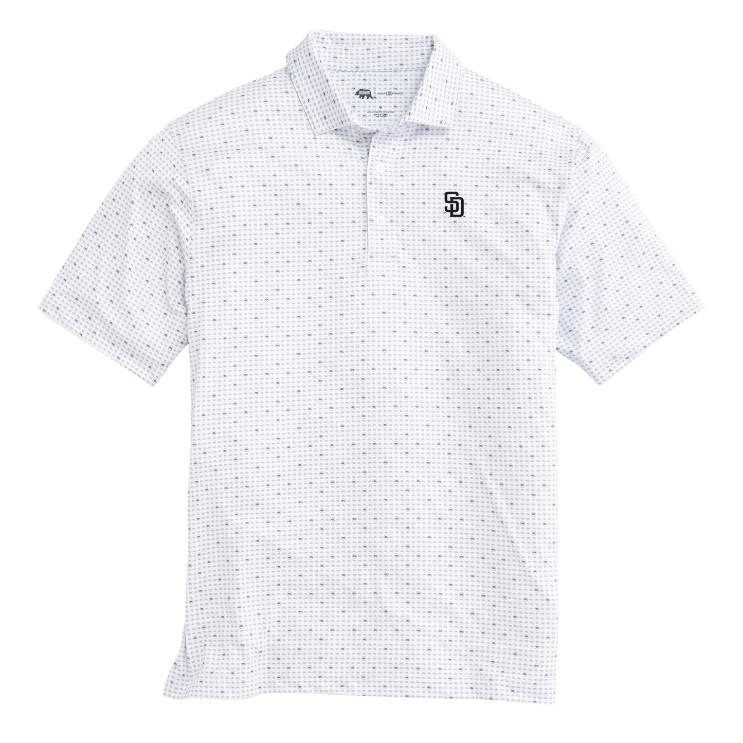 San Diego Padres Tour Logo Printed Performance Polo