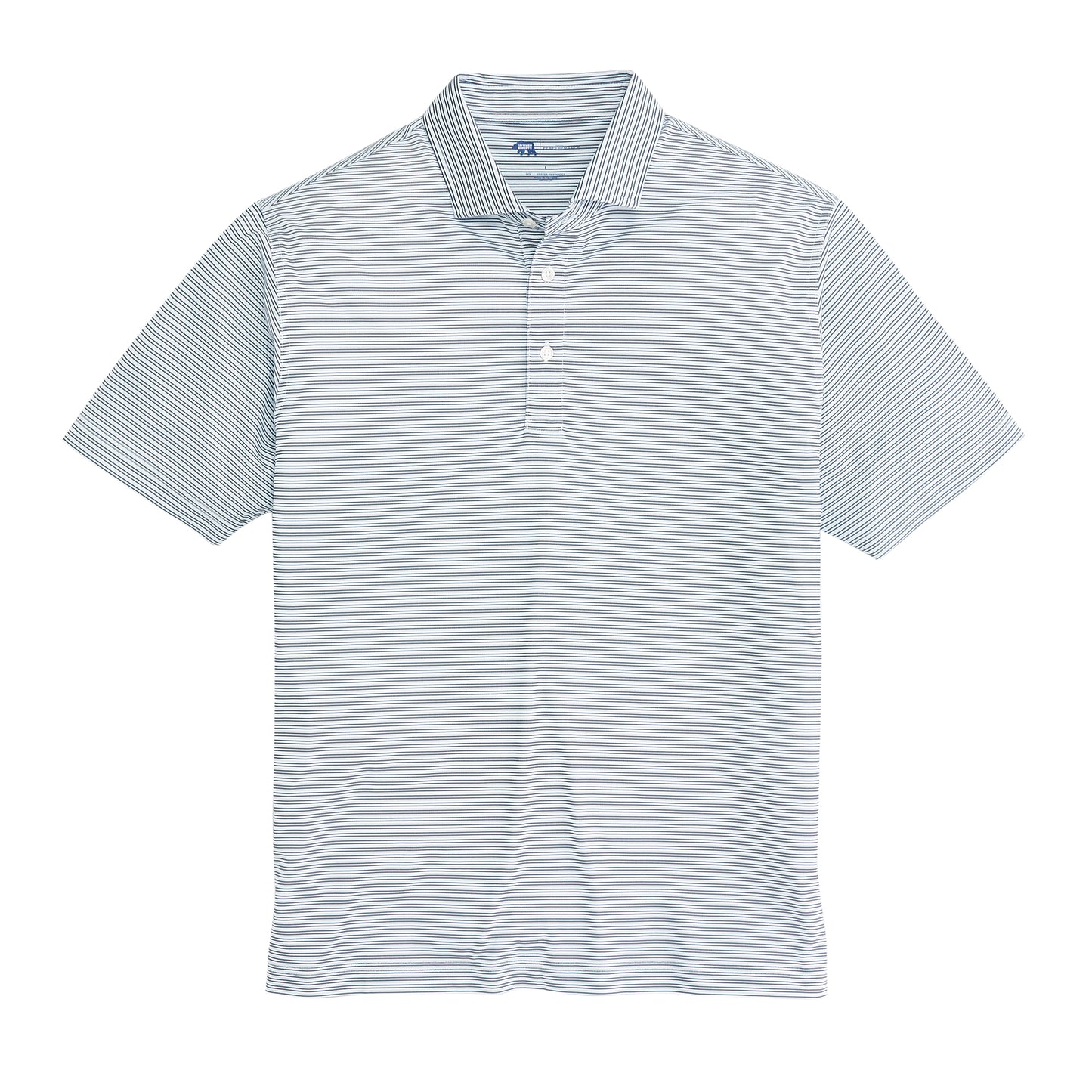 Pairing Stripe Performance Pique Polo - Naval Academy