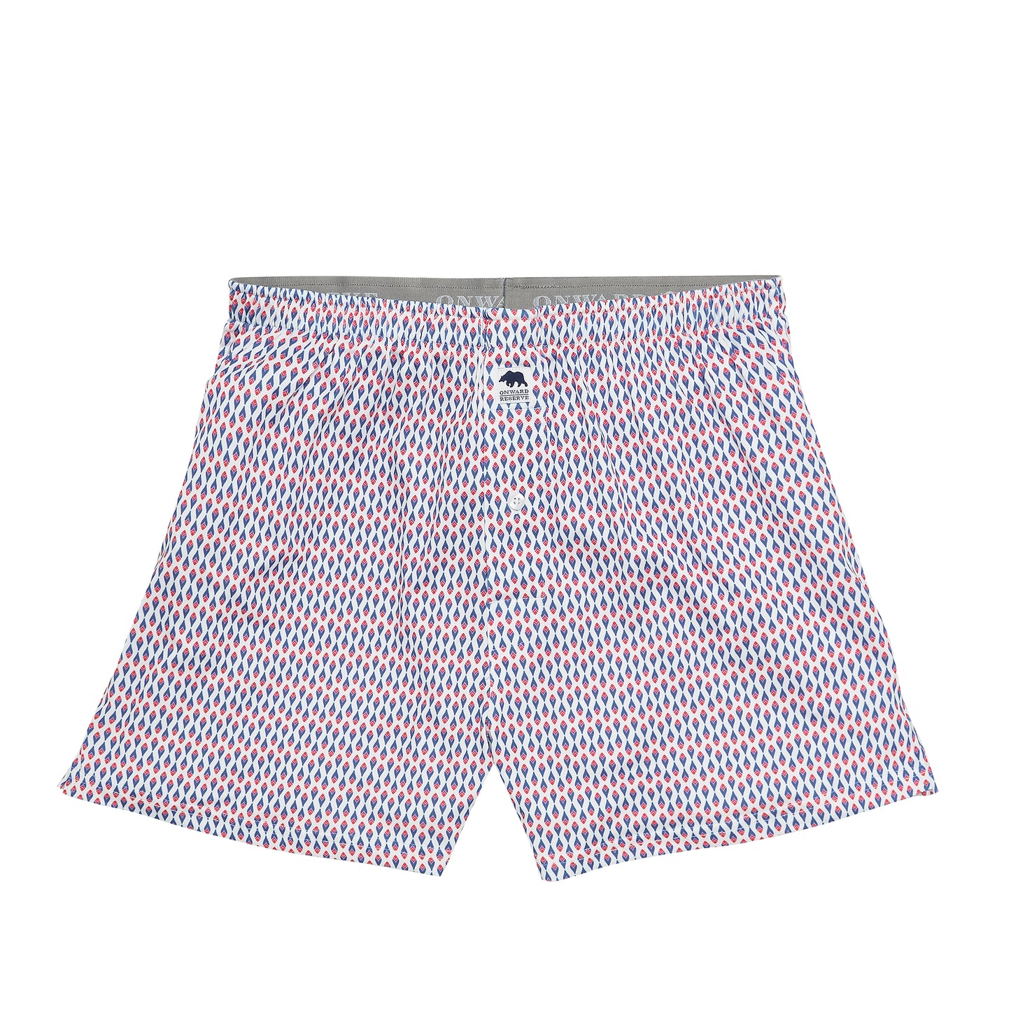 Atlanta Braves Feather Performance Boxers - White