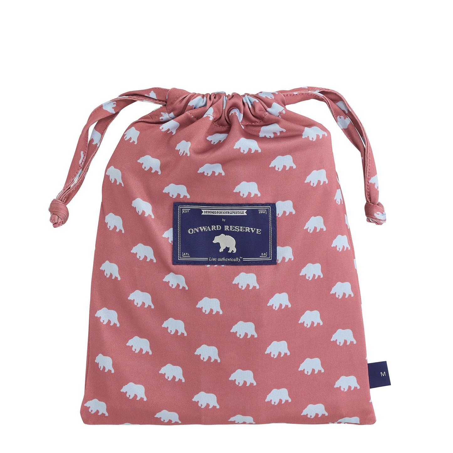 Bear Logo Performance Boxer - Withered Rose