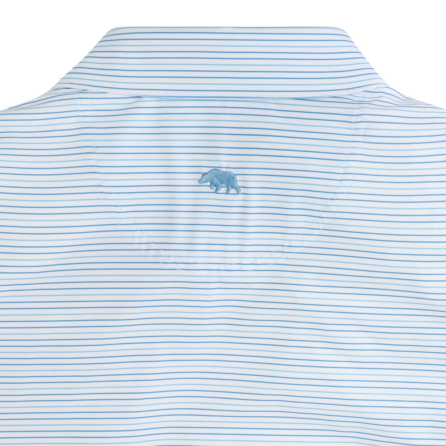 Driver Stripe Performance Polo - Azurine