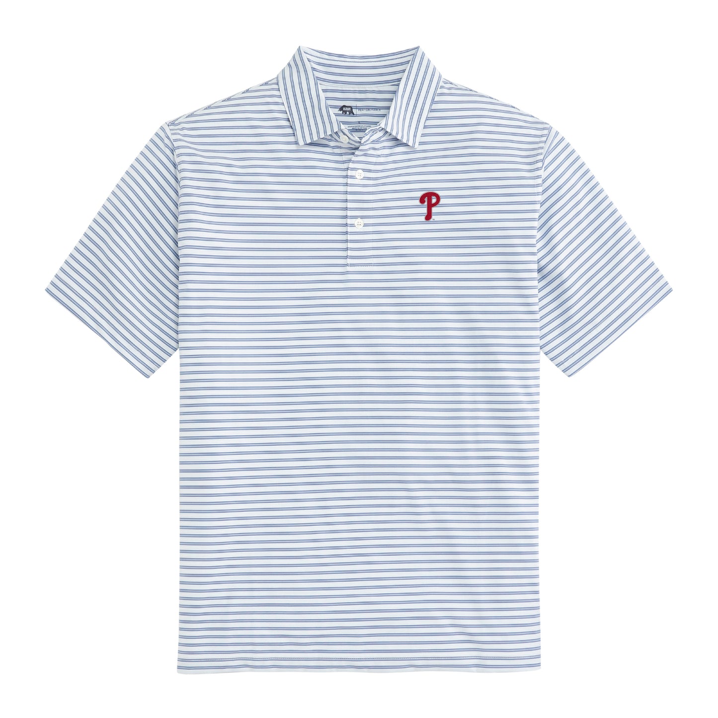 Philadelphia Phillies Wedge Stripe Performance Polo