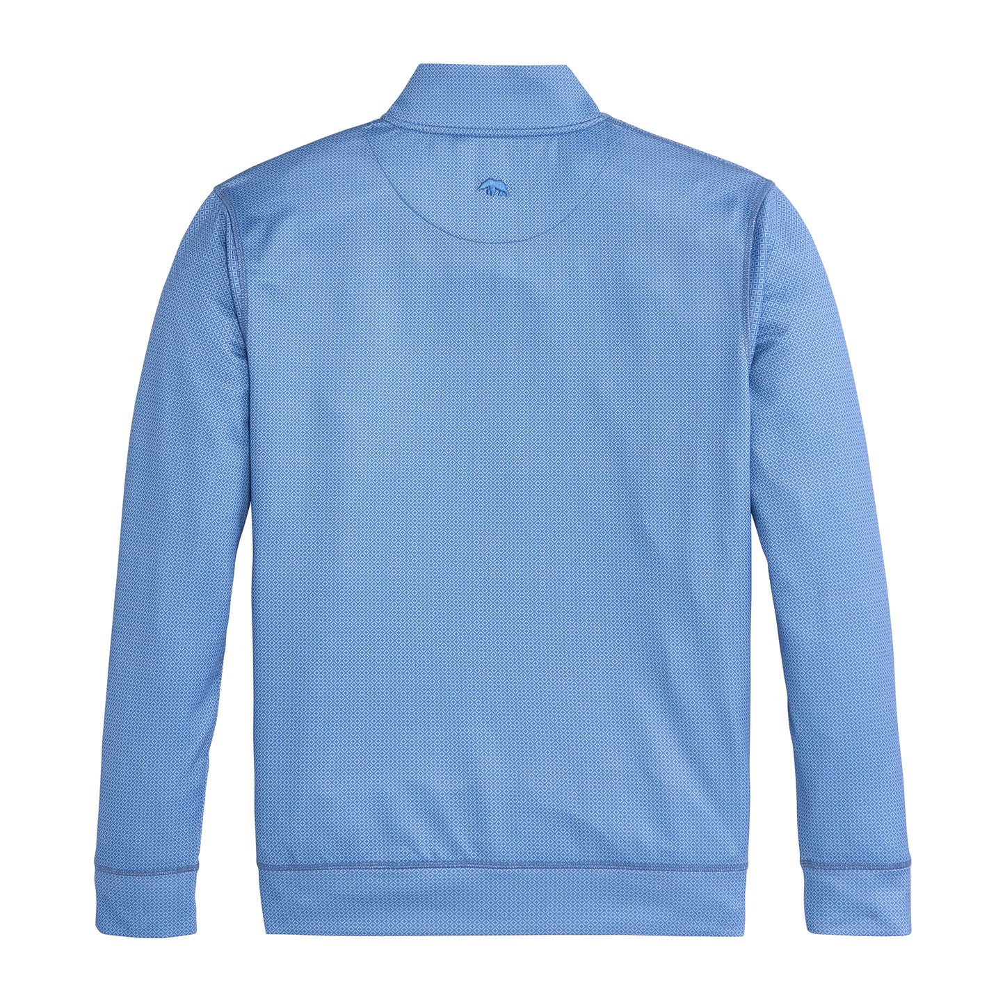 Cay Printed Performance 1/4 Zip - Riviera