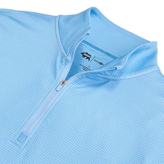 Range Printed Performance 1/4 Zip - Provence