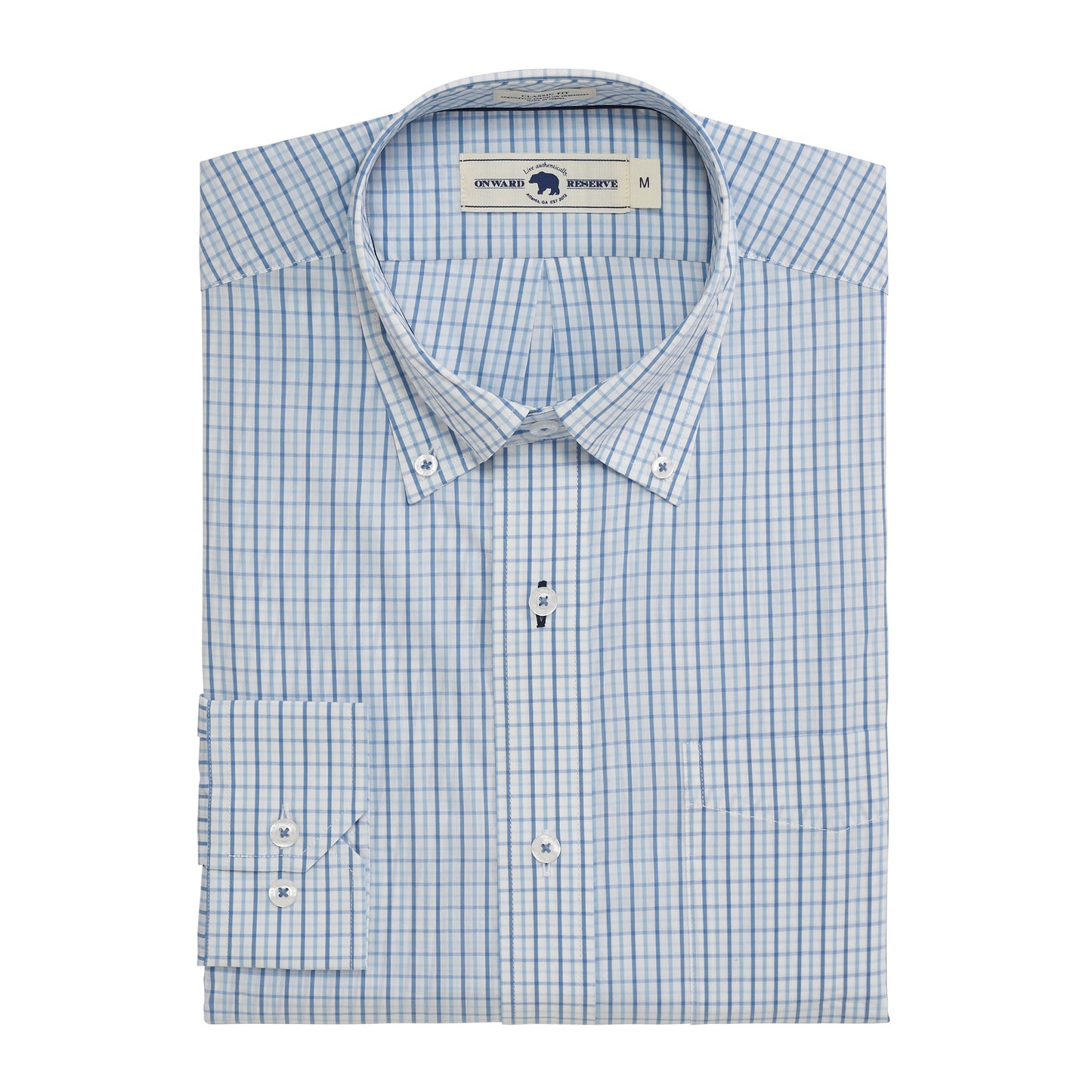 Tract Classic Fit Quad Shirt - Endless Sky