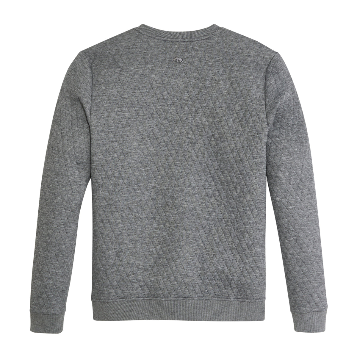 Clarke Quilted Crewneck - Harbor Mist
