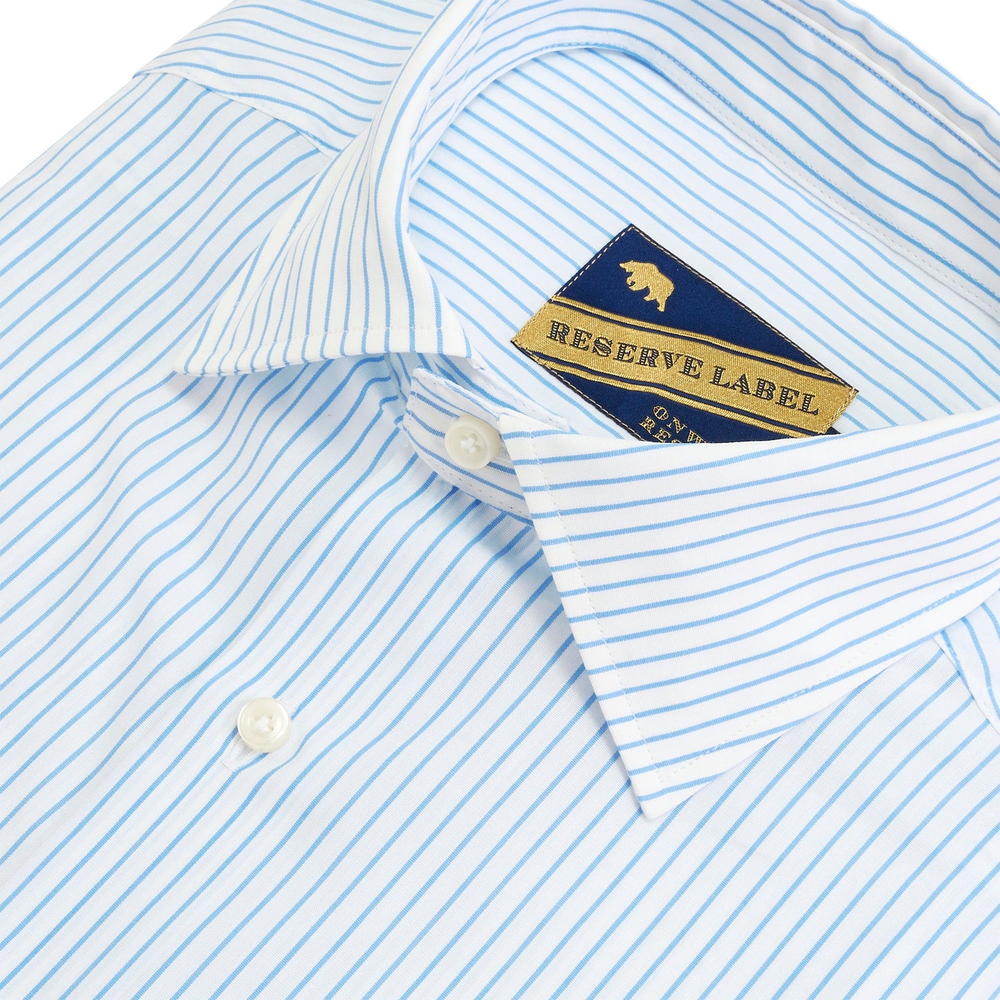 Lake Stripe Reserve Spread Collar - Open Air