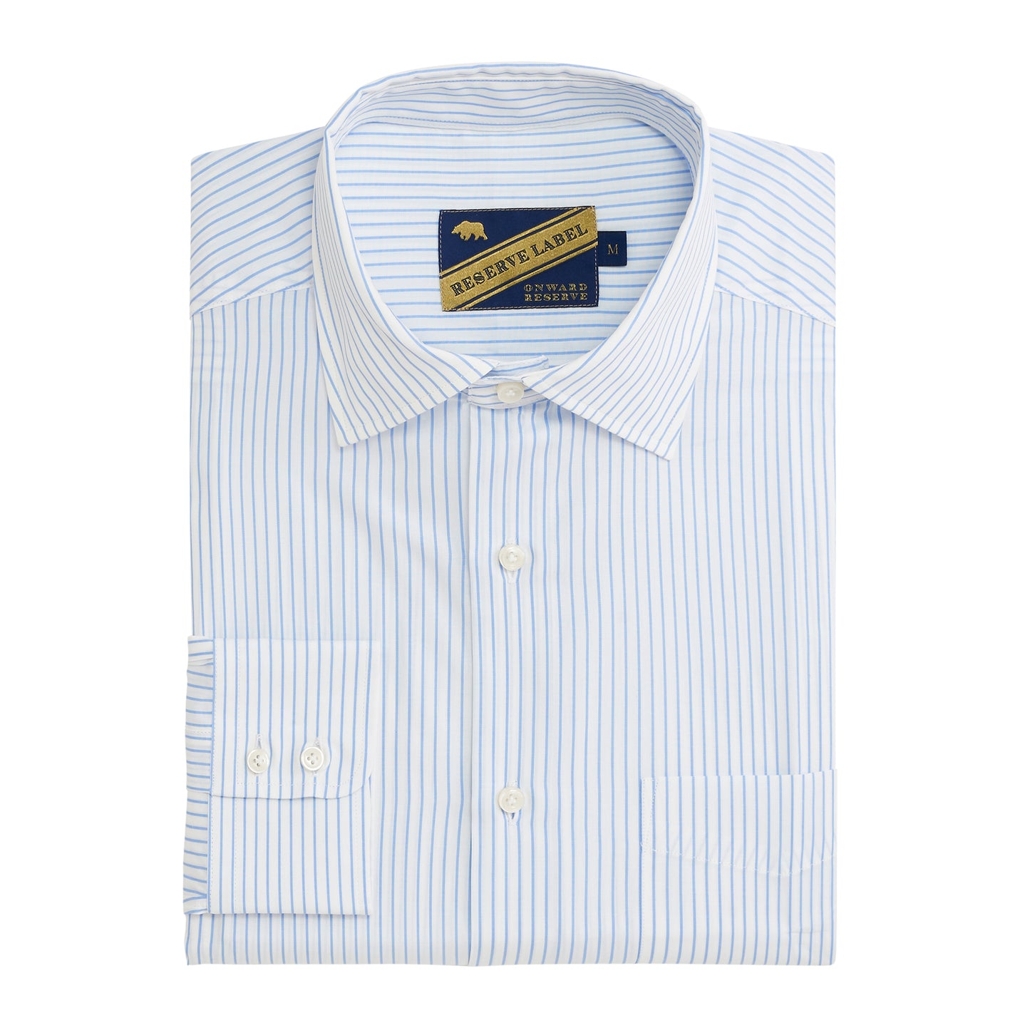Lake Stripe Reserve Spread Collar - Open Air