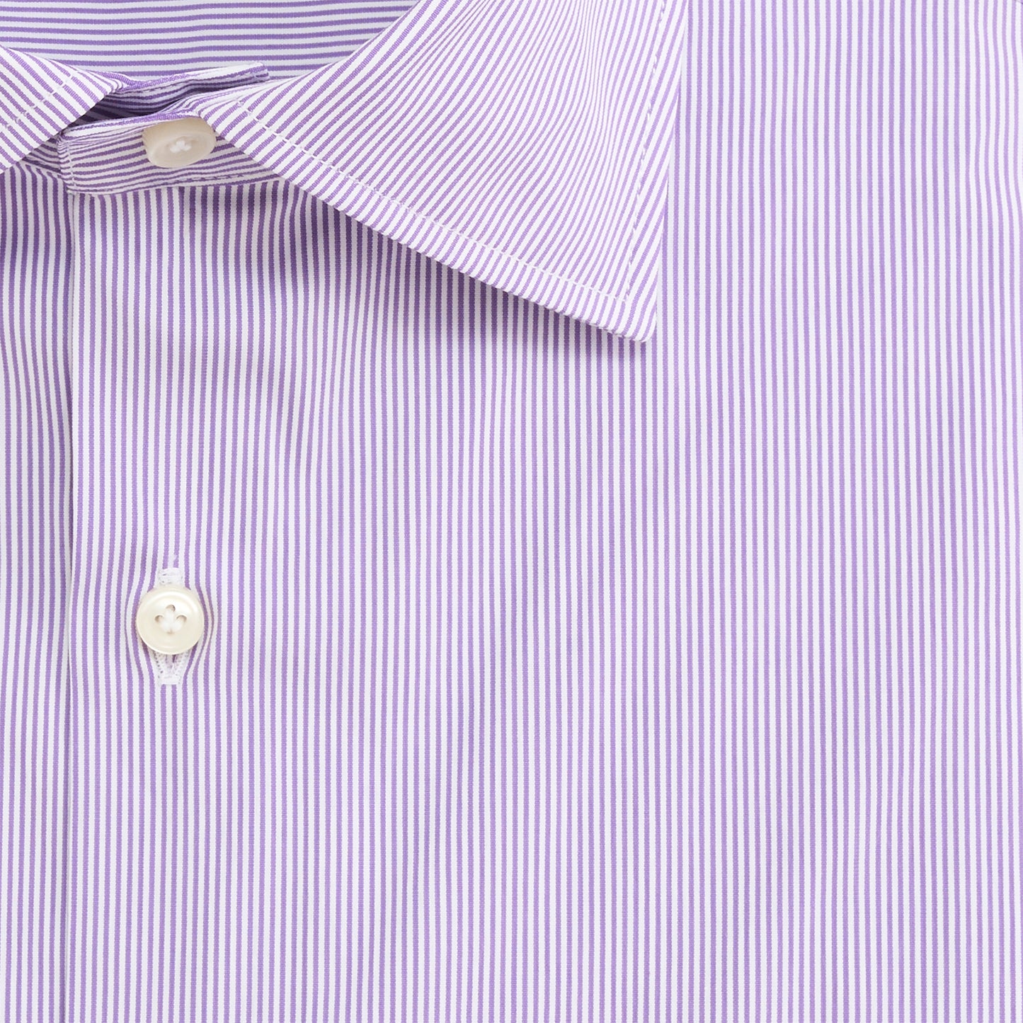 Daybreak Ticking Stripe Reserve Spread Collar - Daybreak