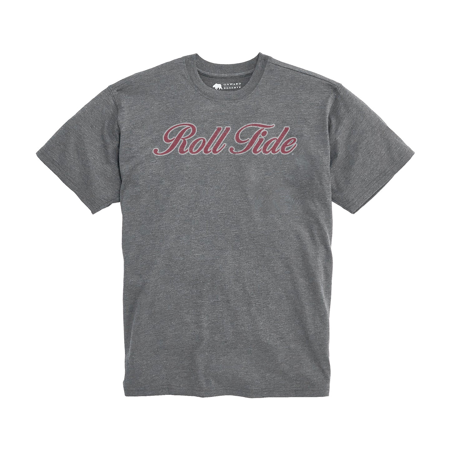 Roll Tide Script Vintage Wash Tee - Granite