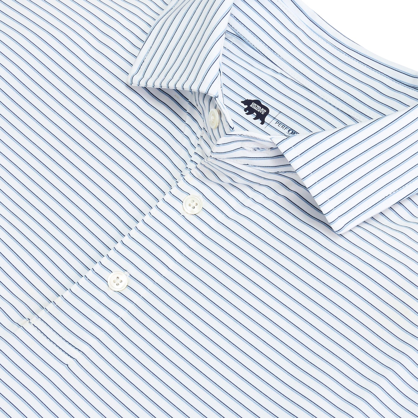Scout Stripe Performance Polo - True Navy