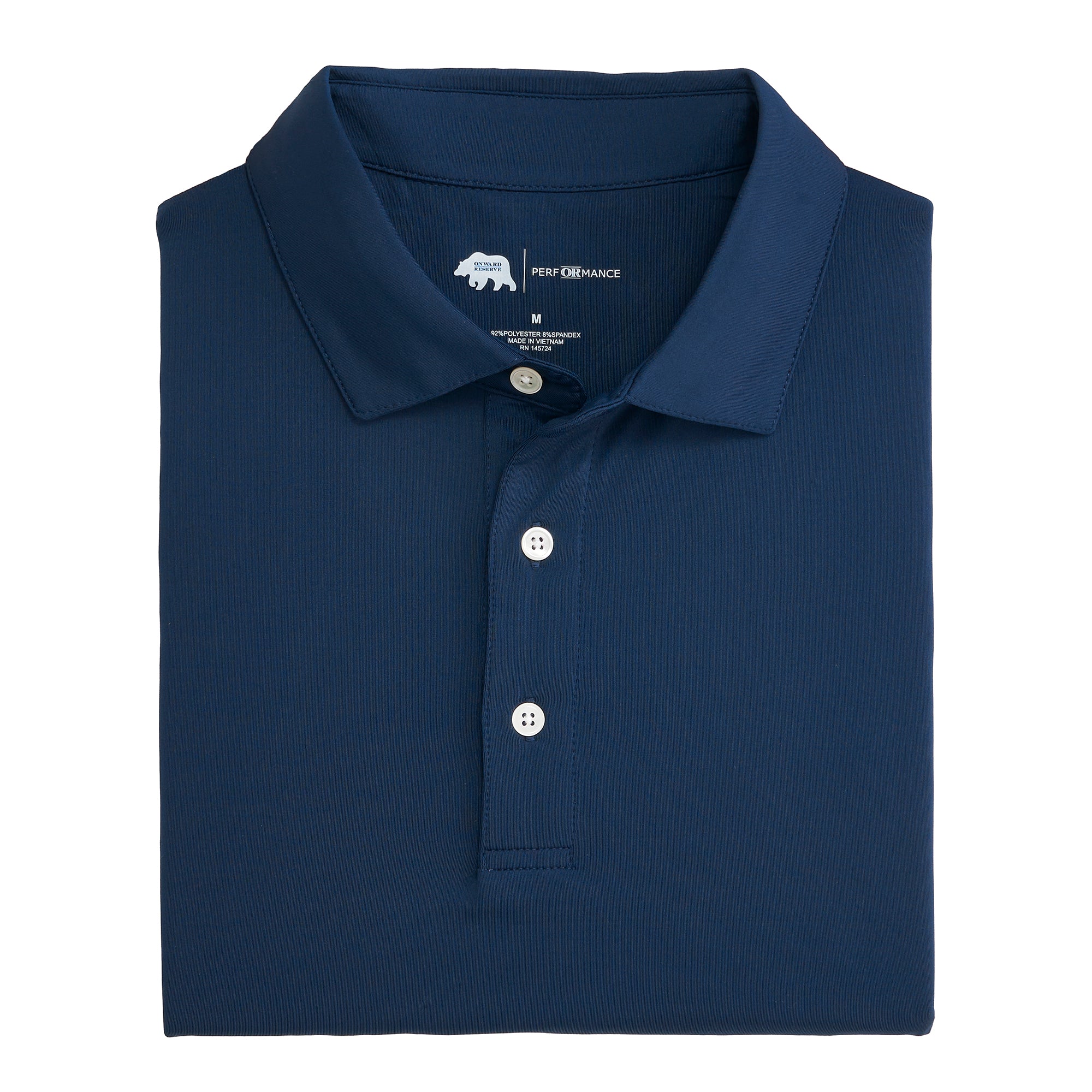 Solid Performance Polo Navy – Onward Reserve1