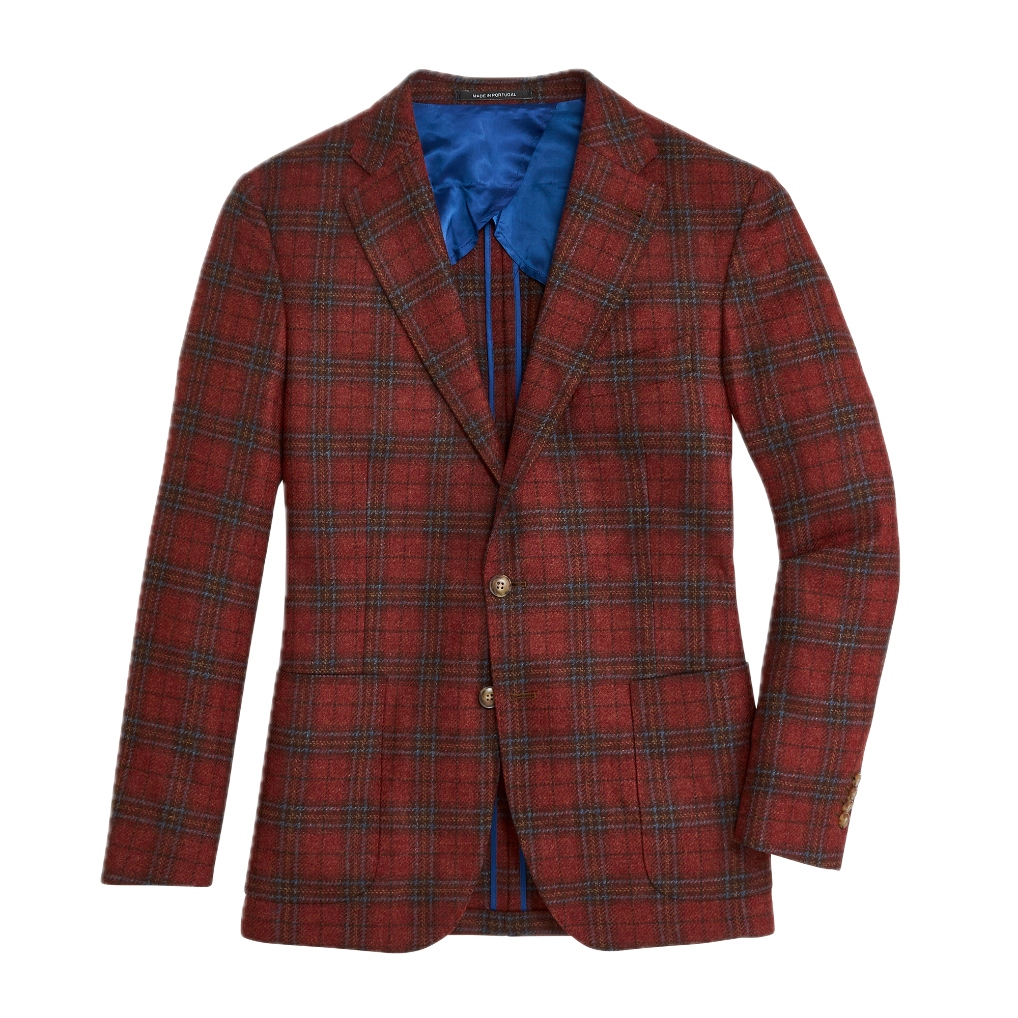 Di Pray Brick Plaid Sport Coat - Brick Red – Onward Reserve
