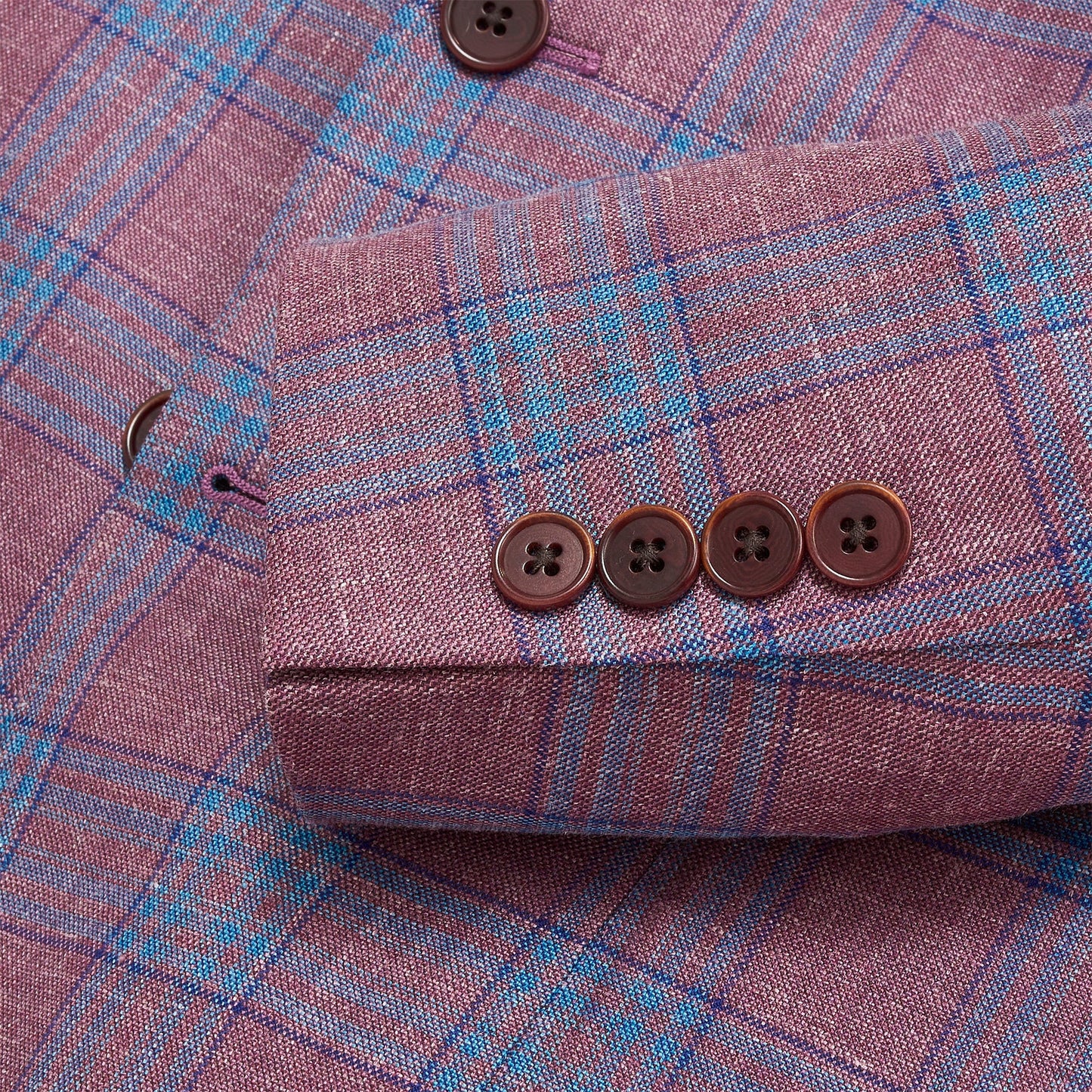 Reda Barberry Plaid Sport Coat