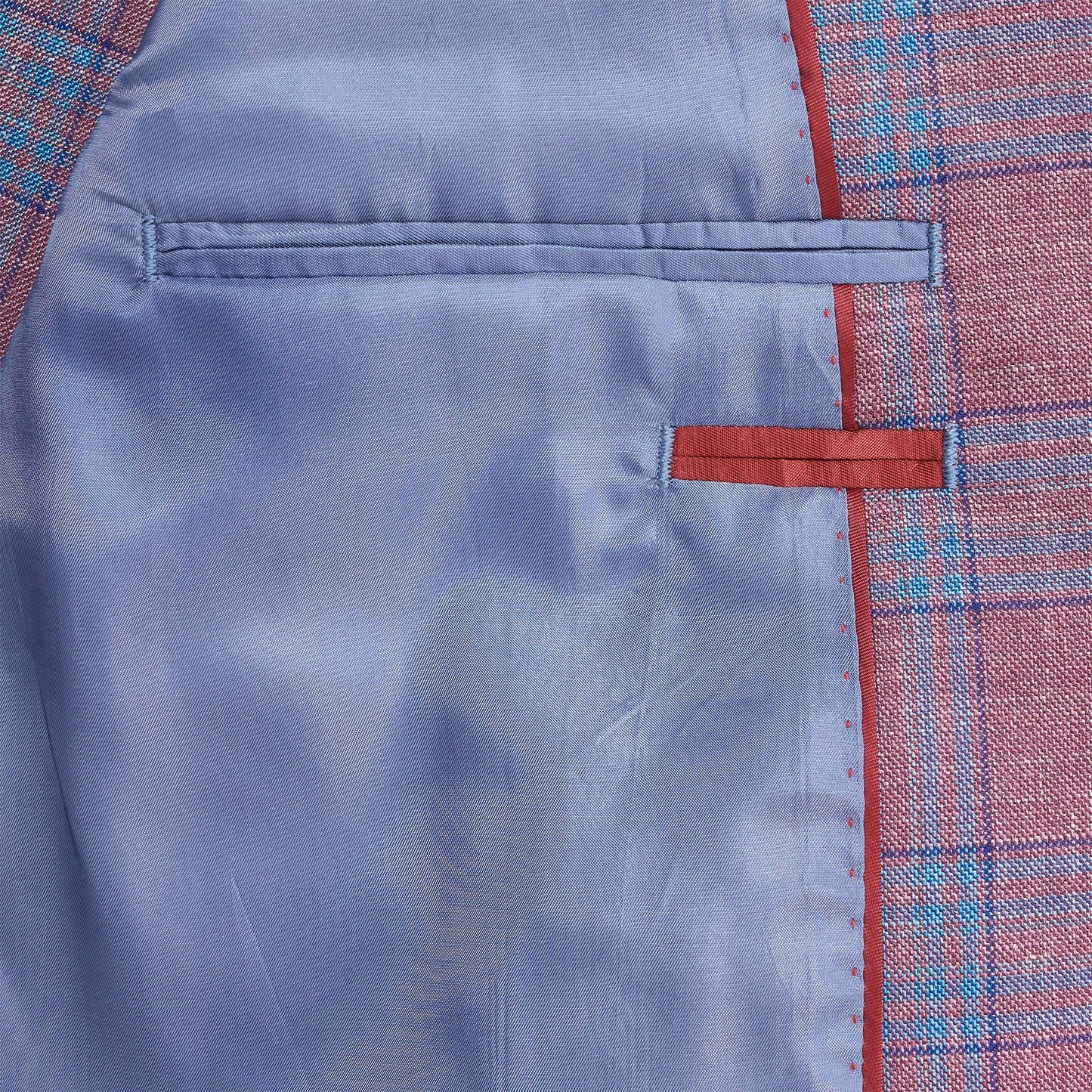 Reda Barberry Plaid Sport Coat