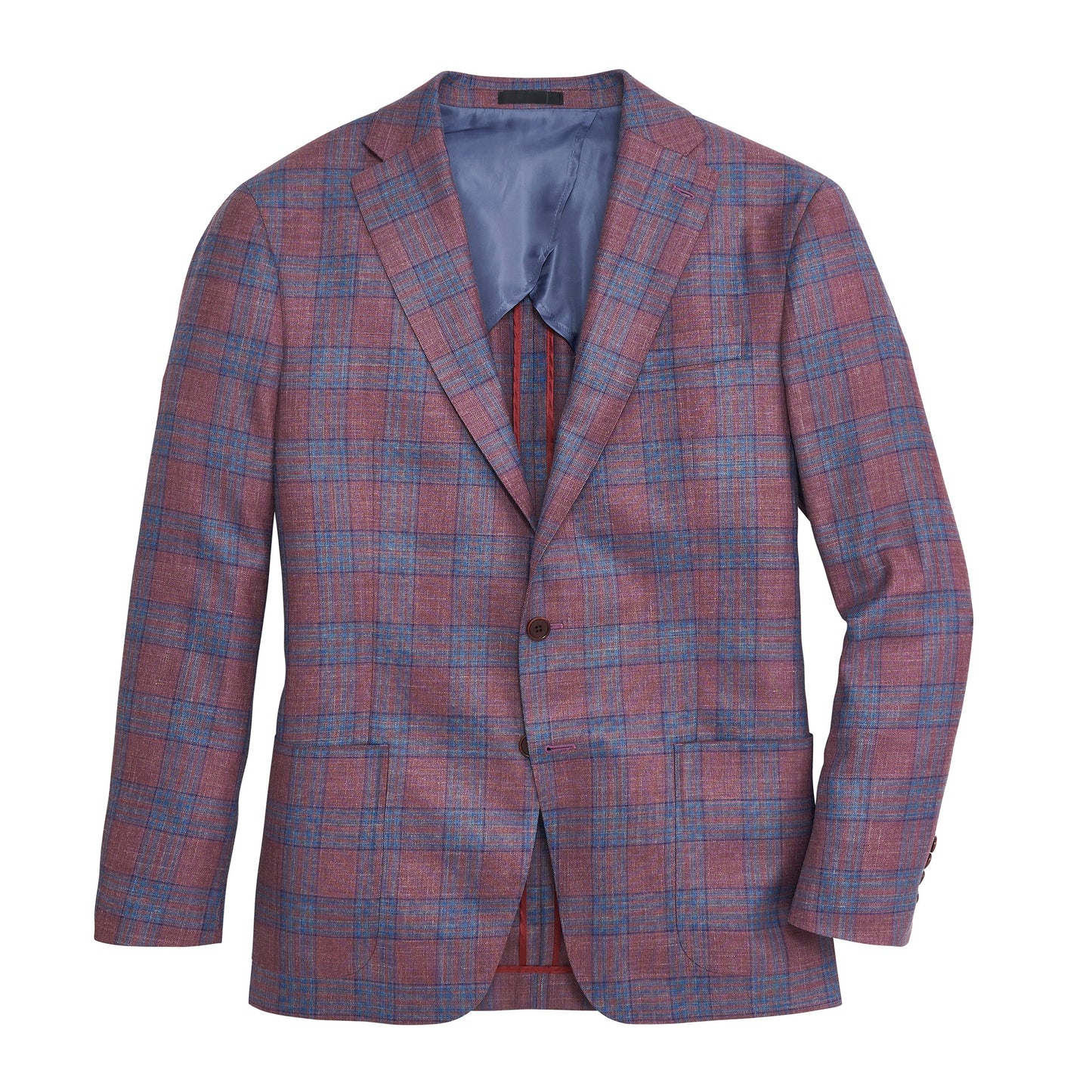 Reda Barberry Plaid Sport Coat