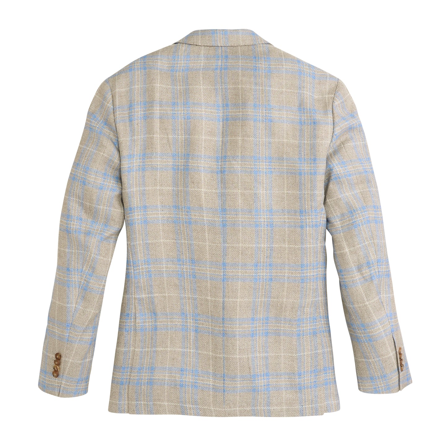 Fratelli Pelican Plaid Sport Coat - Pelican