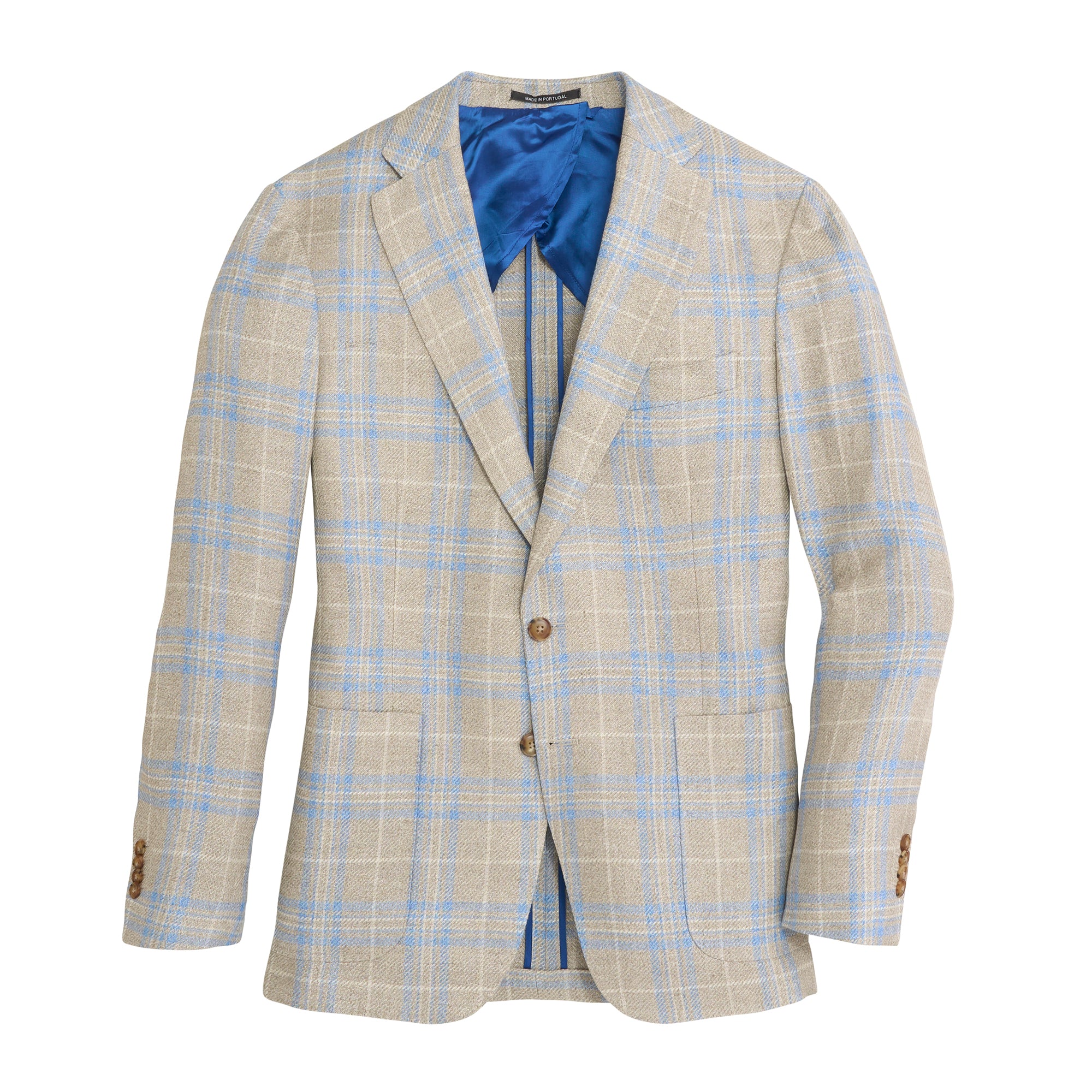 Fratelli Pelican Plaid Sport Coat - Pelican – Onward Reserve