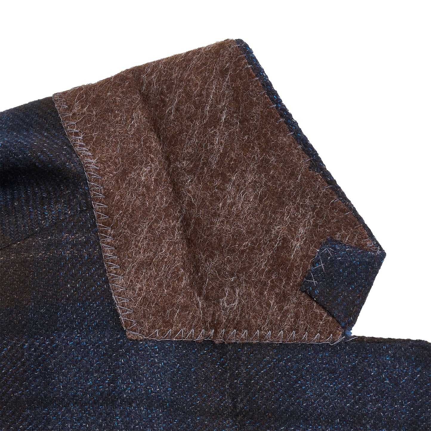 Zegna Chicory Coffee Plaid Sport Coat