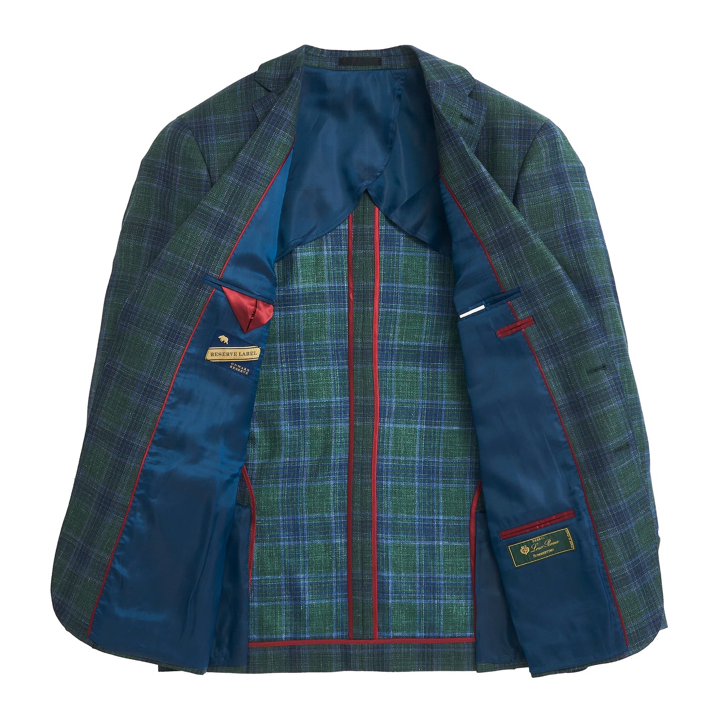 Loro Piana Trekking Plaid Sport Coat