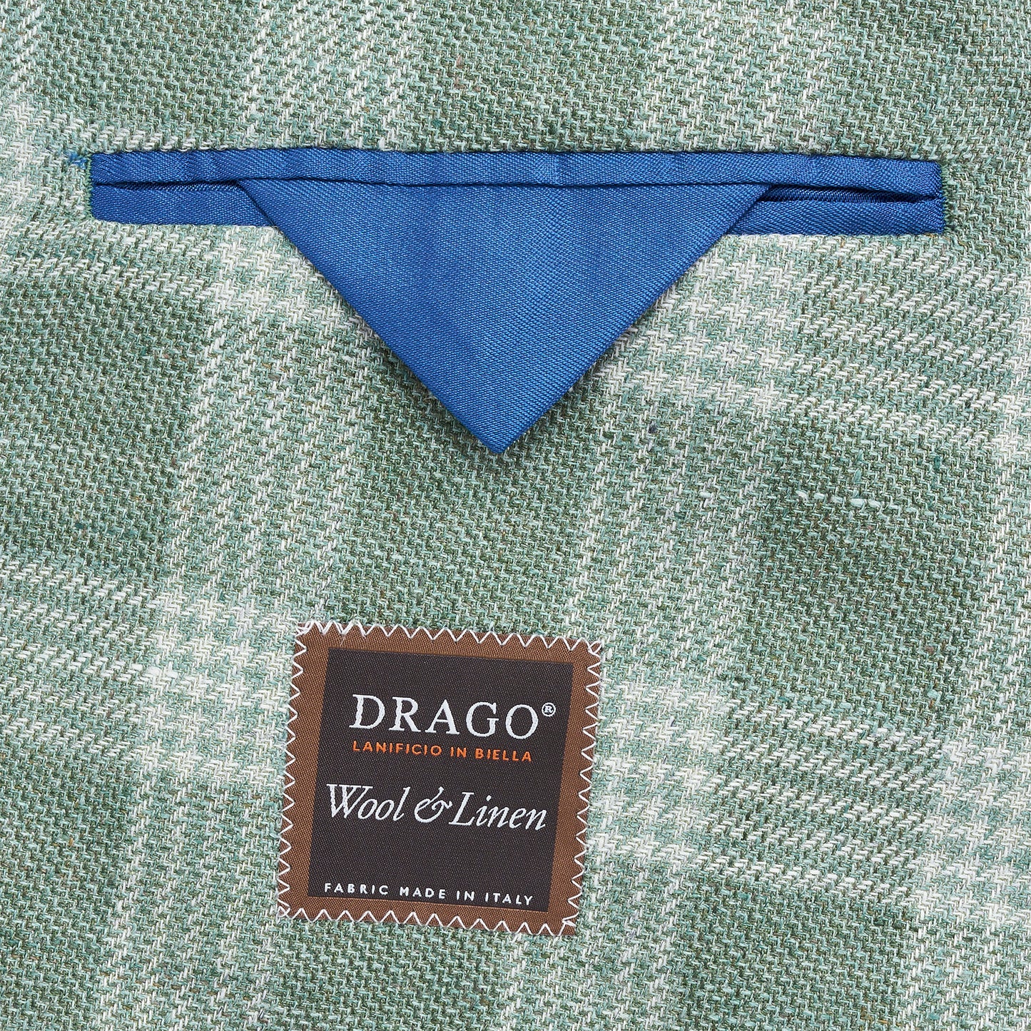 Drago Vintage Green Plaid Sport Coat