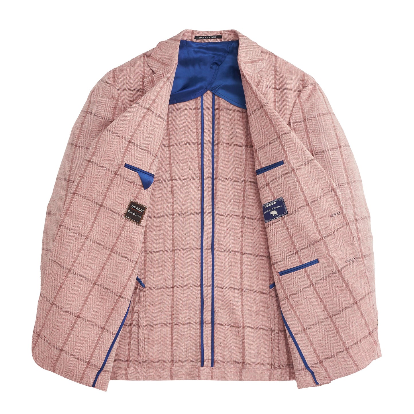 Drago Dusty Cedar Windowpane Sport Coat