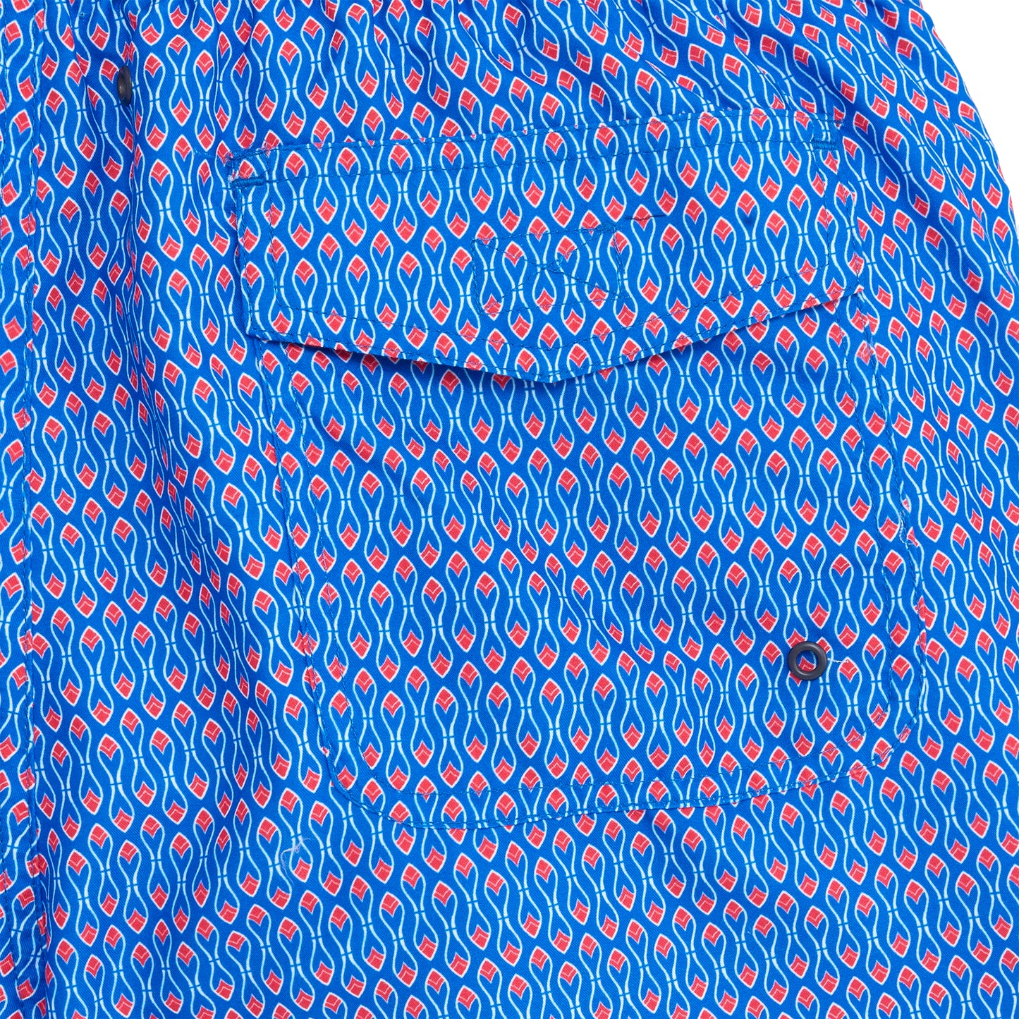 Atlanta Braves Feather Swim Trunk - Sport Blue