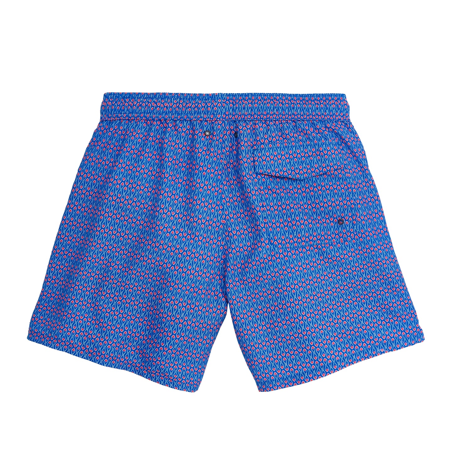 Atlanta Braves Feather Swim Trunk - Sport Blue