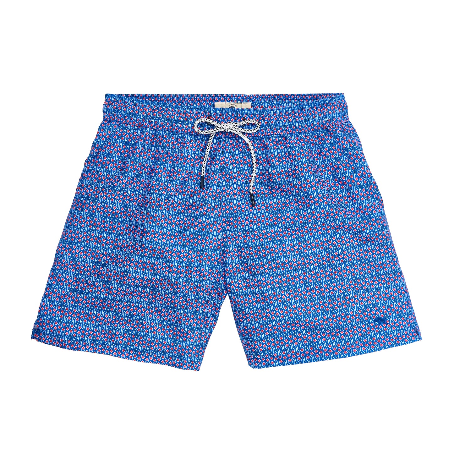 Atlanta Braves Feather Swim Trunk - Sport Blue