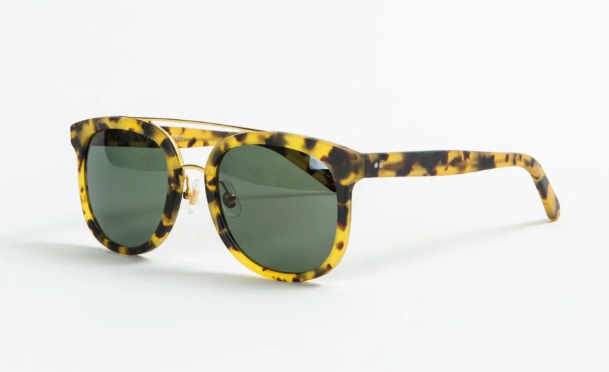 Krewe du Optic CL-10 Matte Osaka Tortoise Polarized 24k - Brown