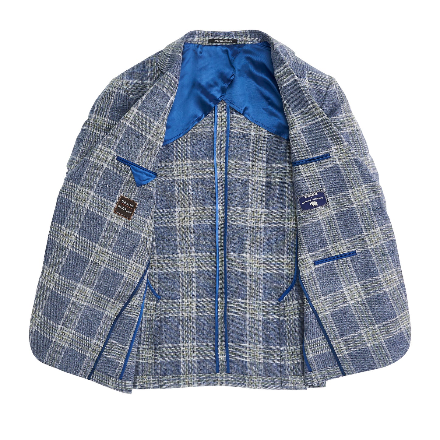 Drago Vintage Indigo/Fairway Plaid Sport Coat