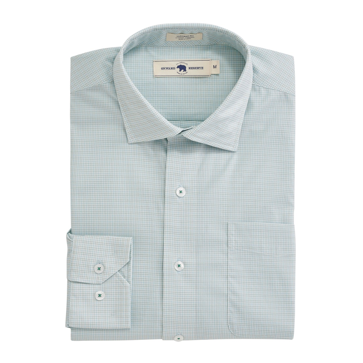 Harvey Tailored Fit Performance Button Down