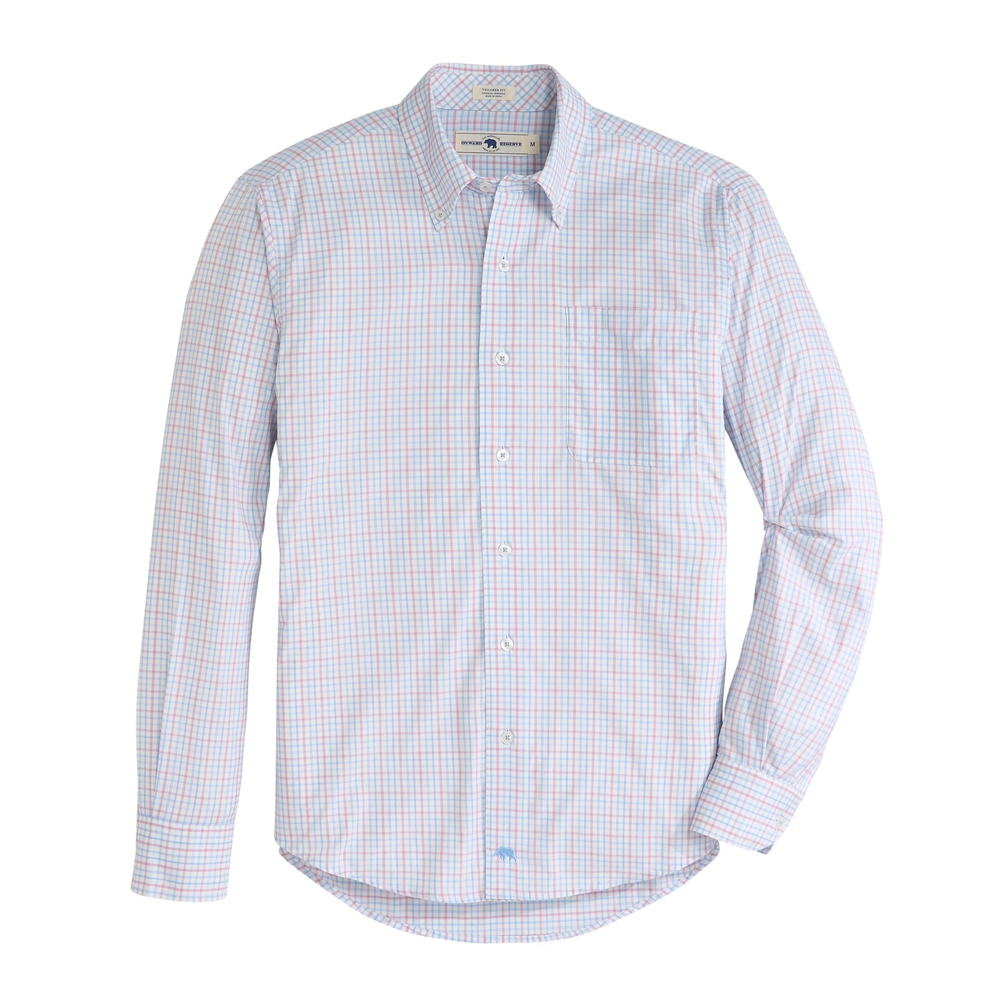 Odessa Tailored Fit Performance Shirt - Azurine