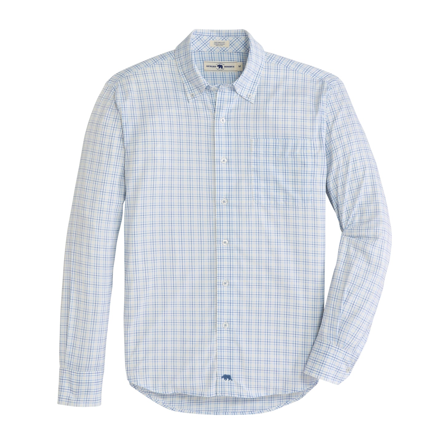 Seacrest Tailored Fit Performance Shirt - Silver Birch