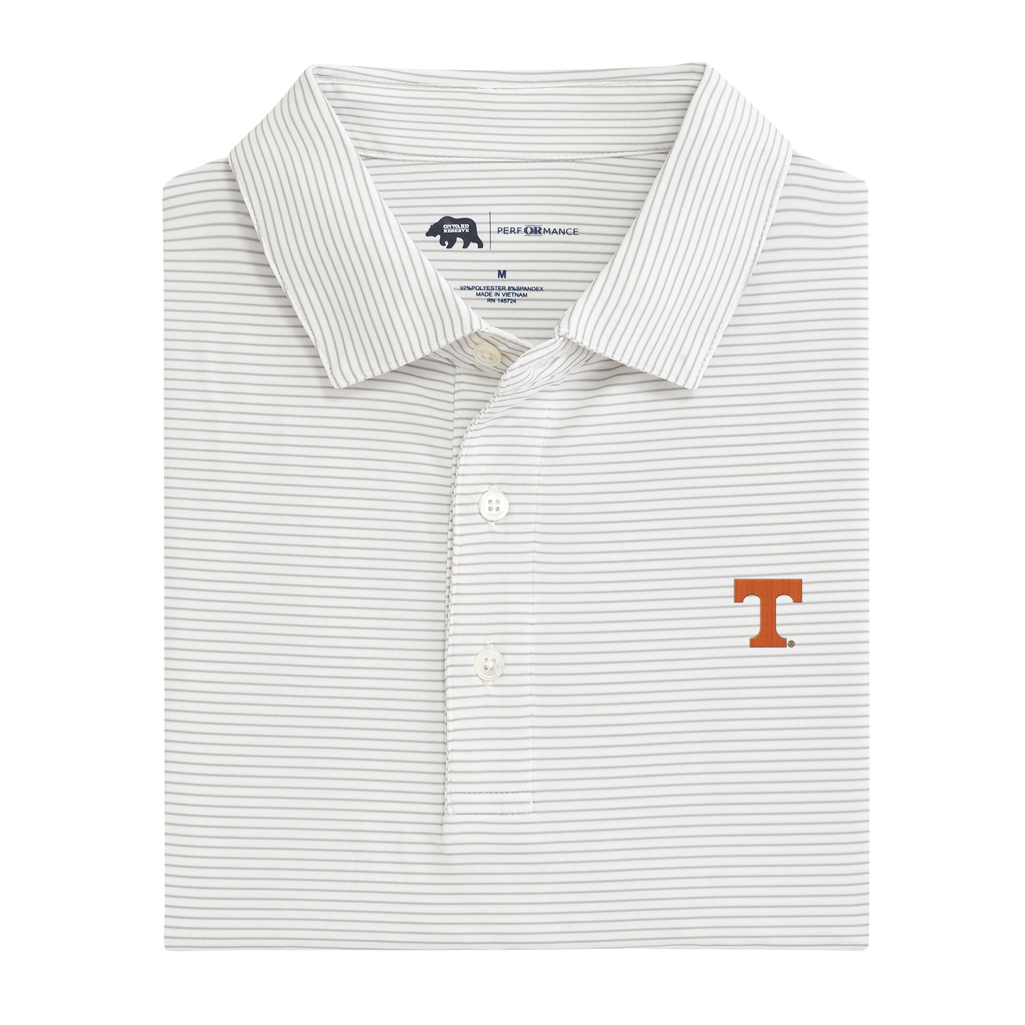 University of Tennessee Birdie Stripe Performance Polo