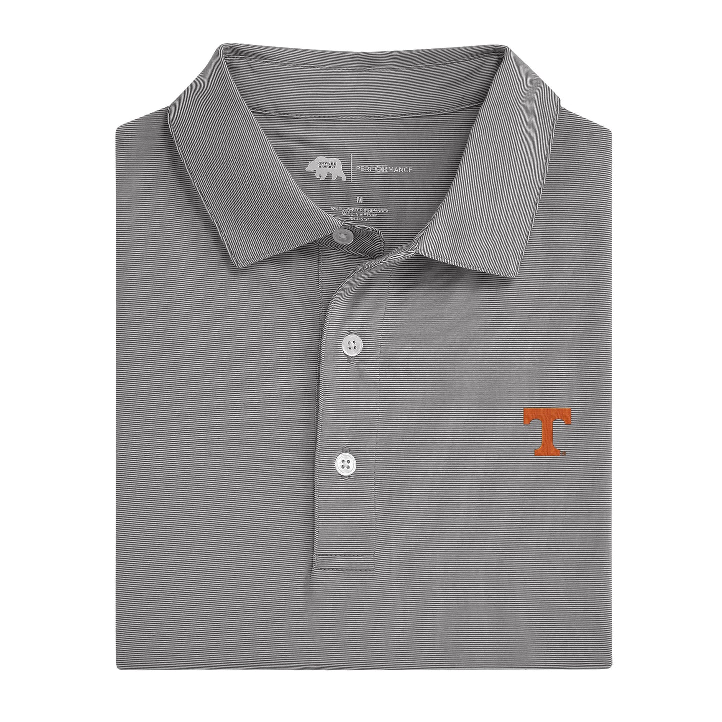 University of Tennessee Hairline Stripe Performance Polo