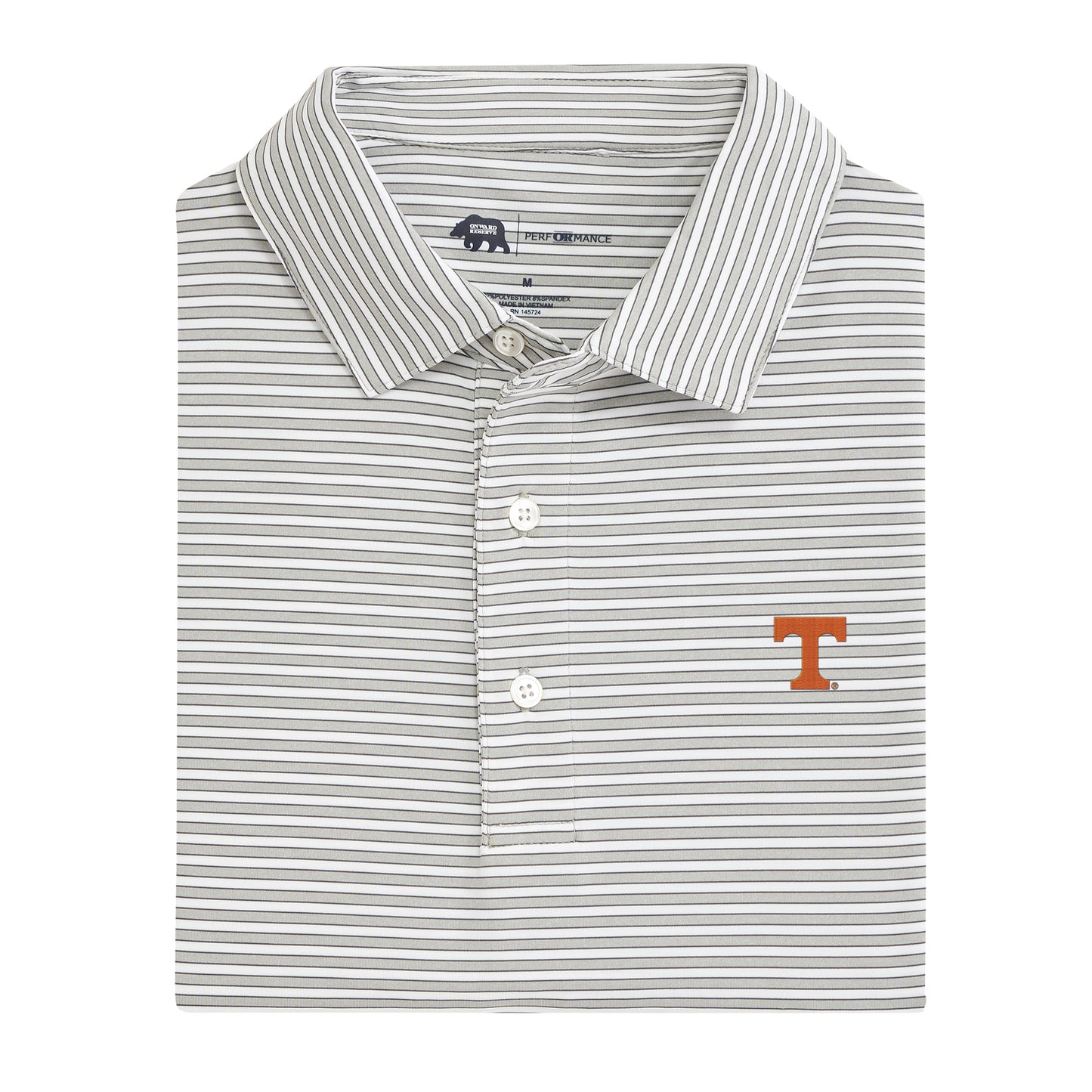 University of Tennessee Mulligan Stripe Performance Polo