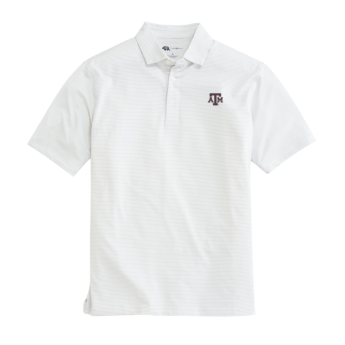 Texas A&M Birdie Stripe Polo