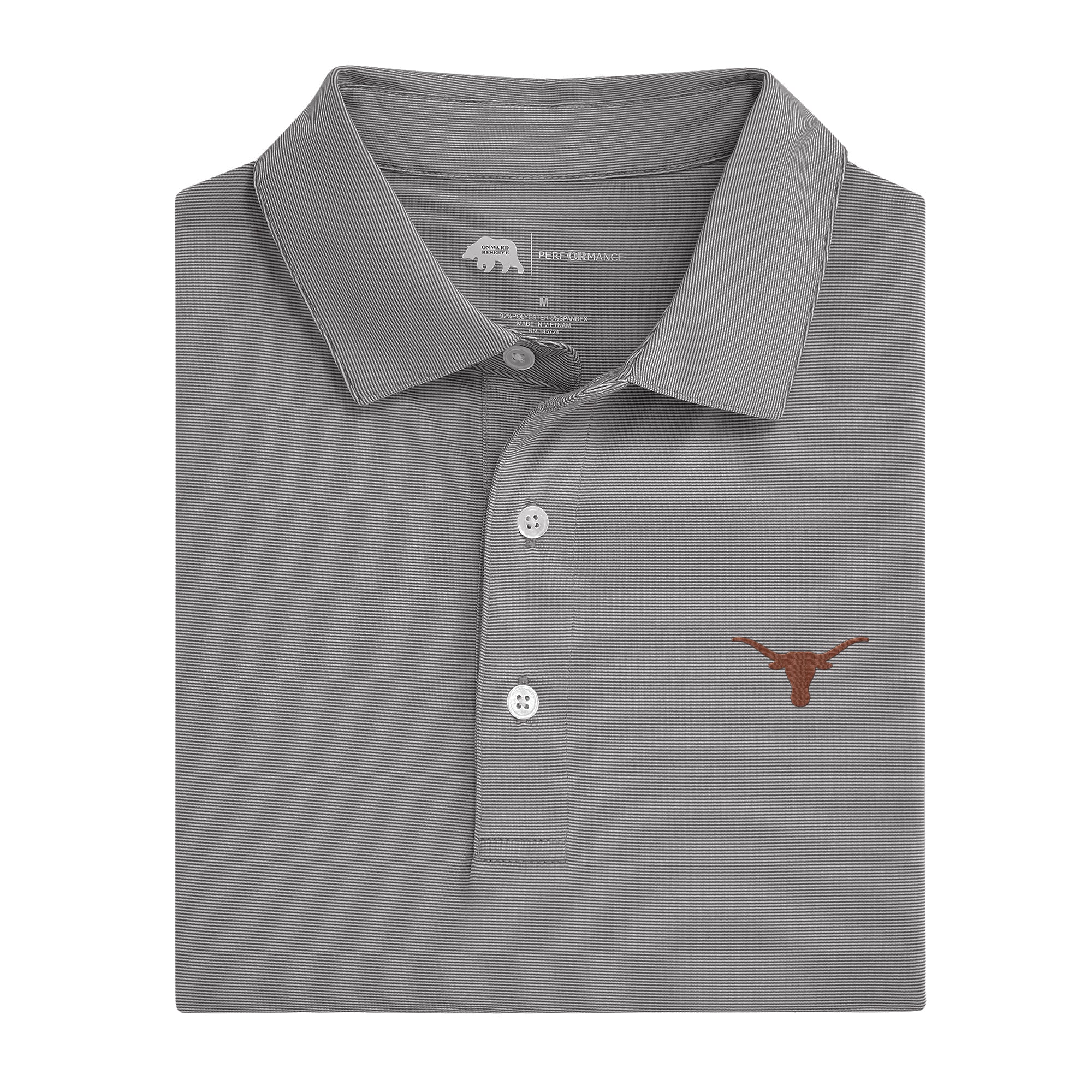 Texas Rangers Hairline Stripe Performance Polo – Onward Reserve