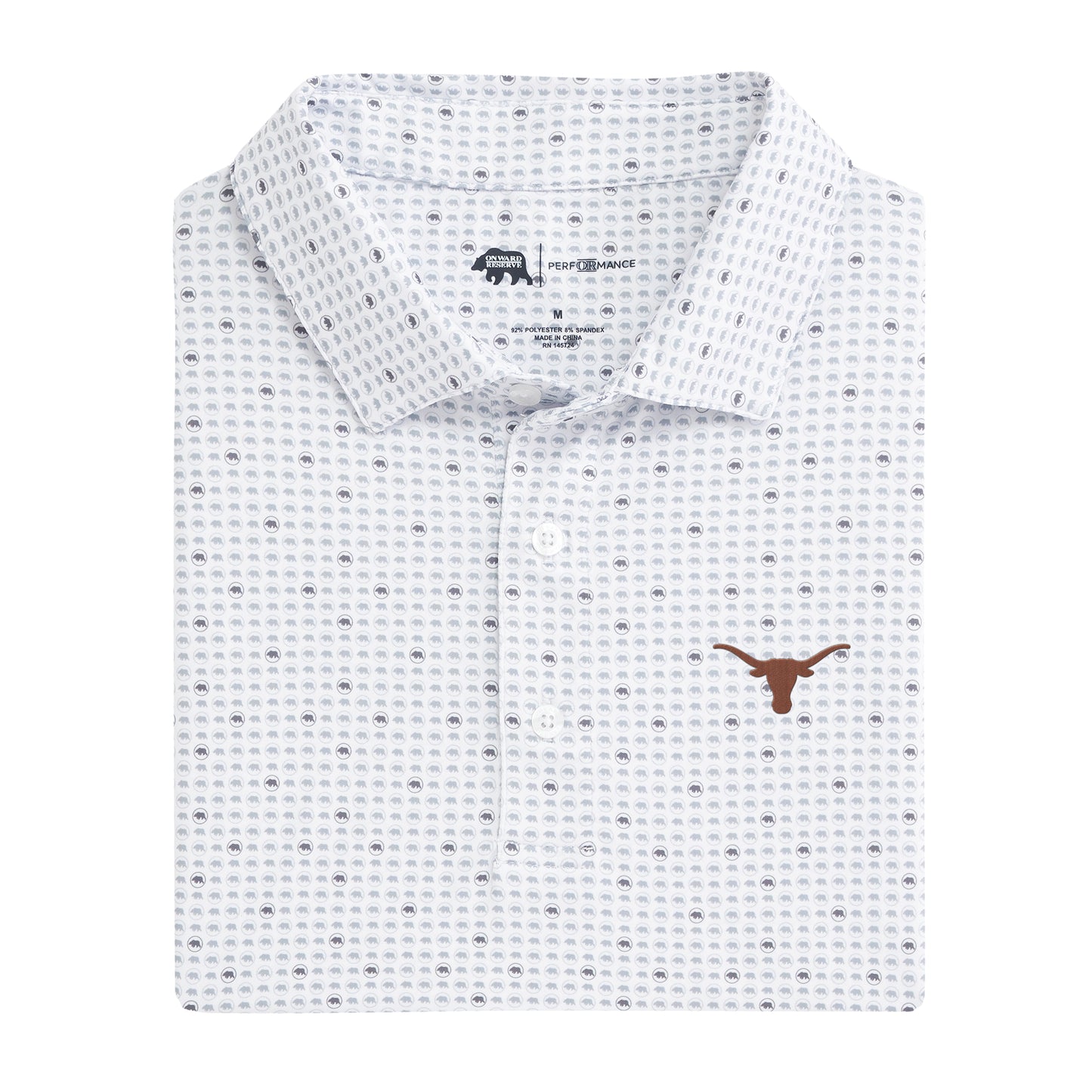 Texas Tour Logo Printed Performance Polo