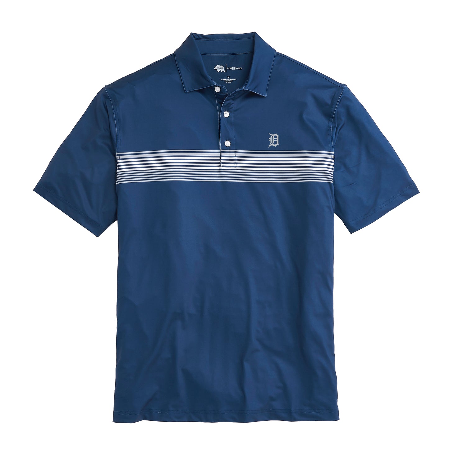 Detroit Tigers Prestwick Printed Performance Polo