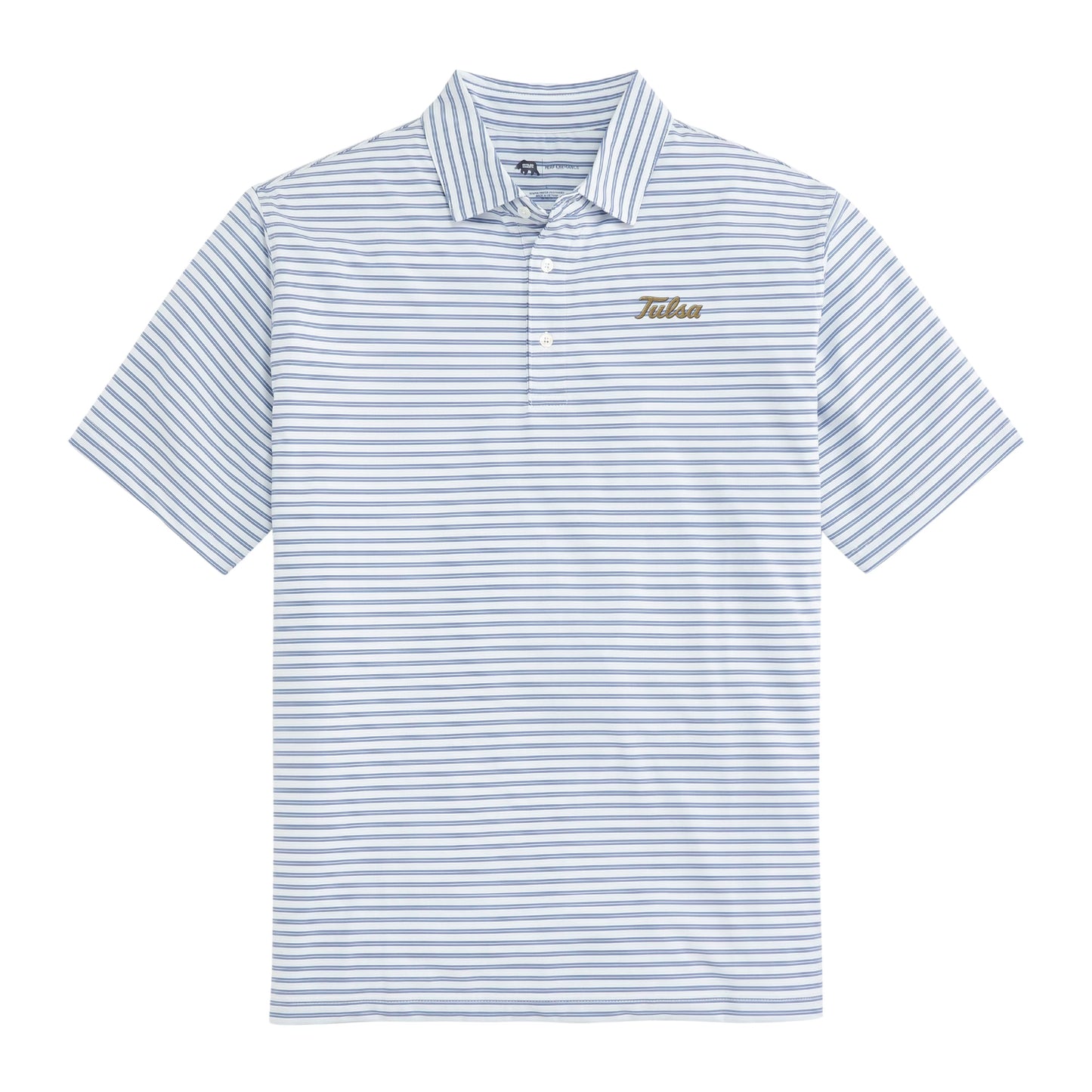 Wedge Stripe Tulsa Performance Polo