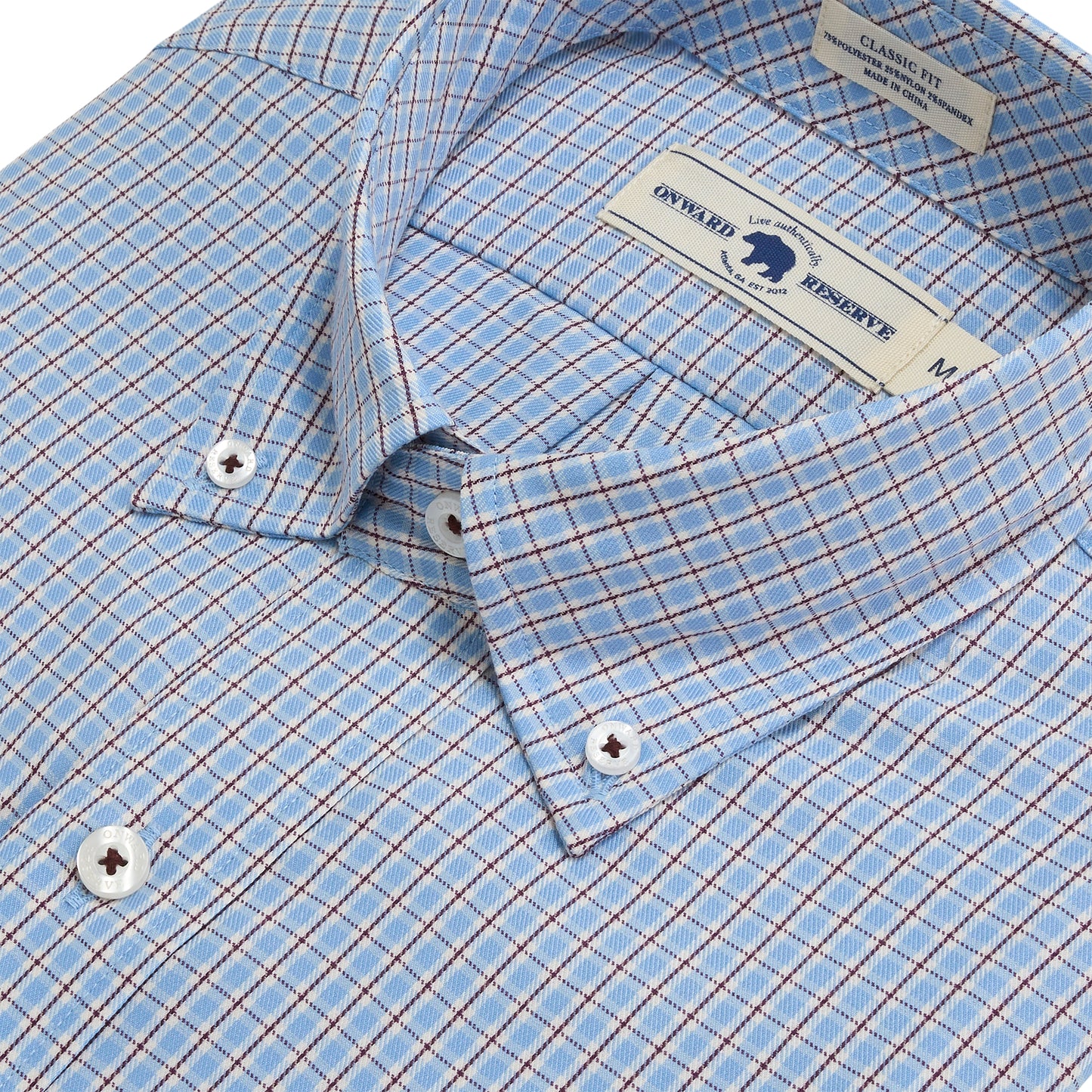 Blast Classic Fit Brushed Performance Twill - Endless Sky
