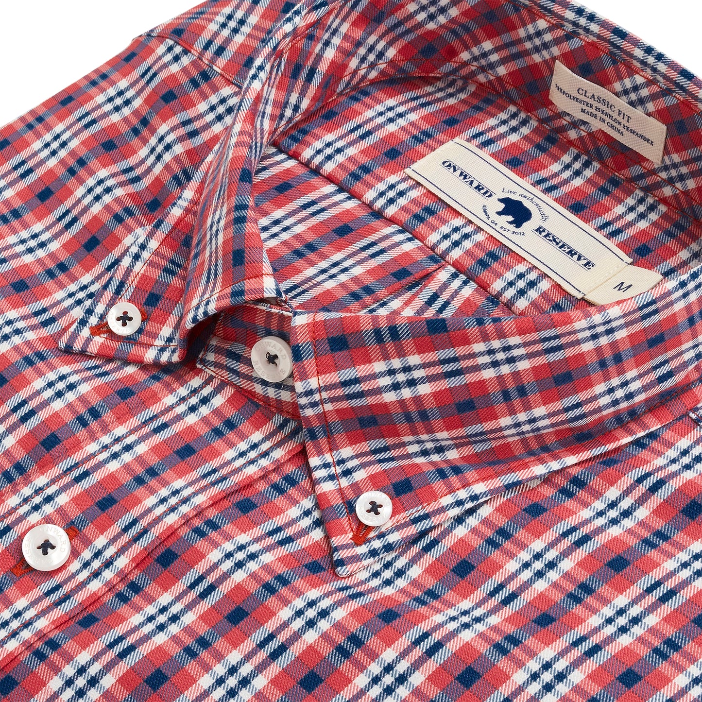 Trigger Classic Fit Brushed Performance Twill - Sundried Tomato