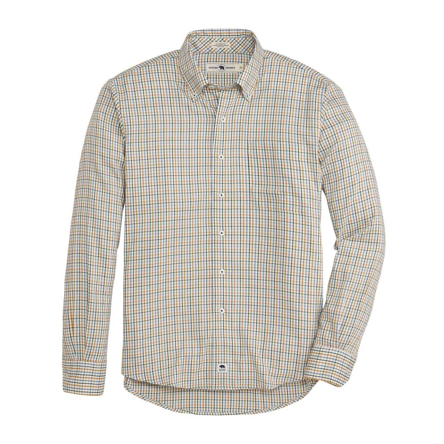 Cypress Tailored Fit Brushed Performance Twill - Buckthorn