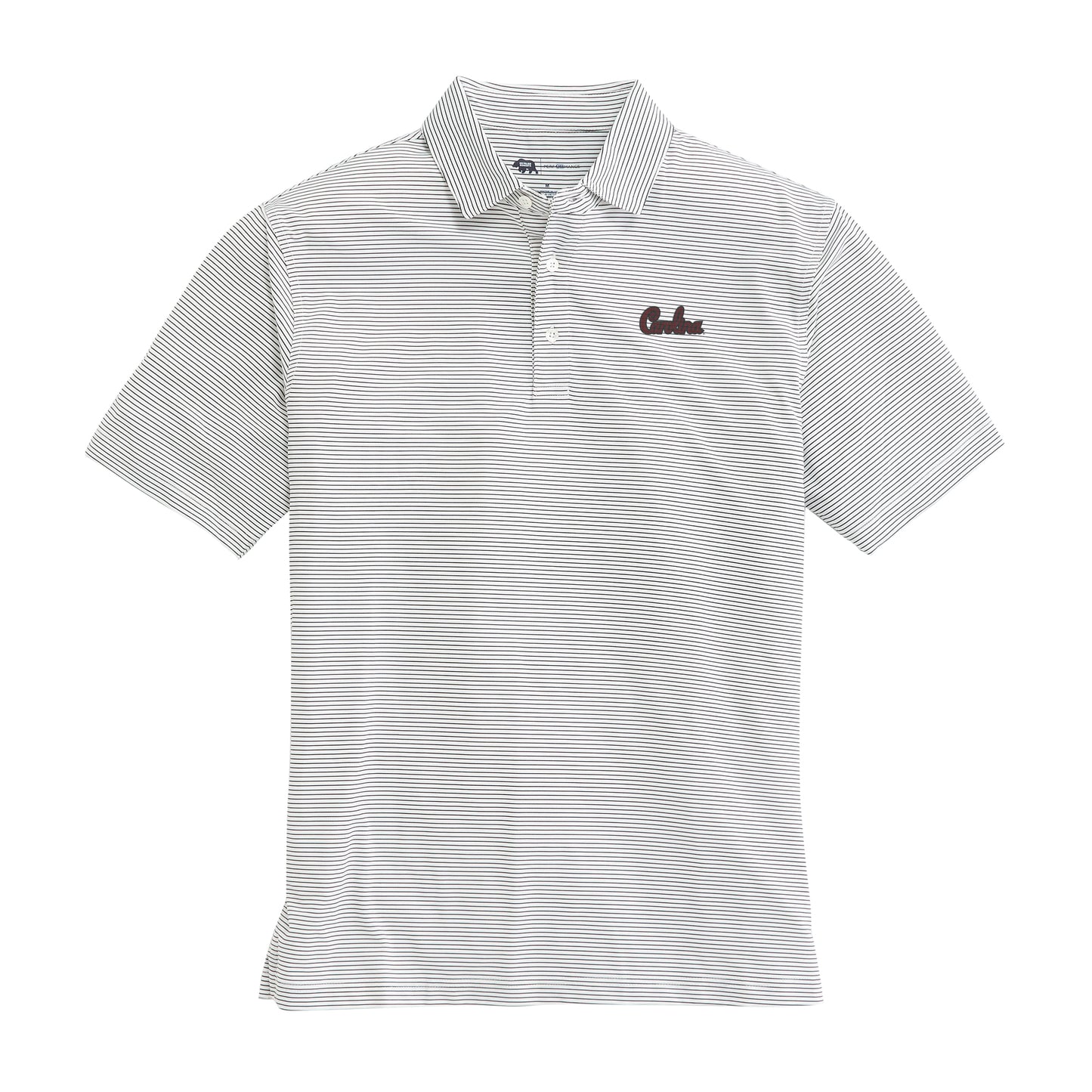 University of South Carolina Script Birdie Stripe Performance Polo