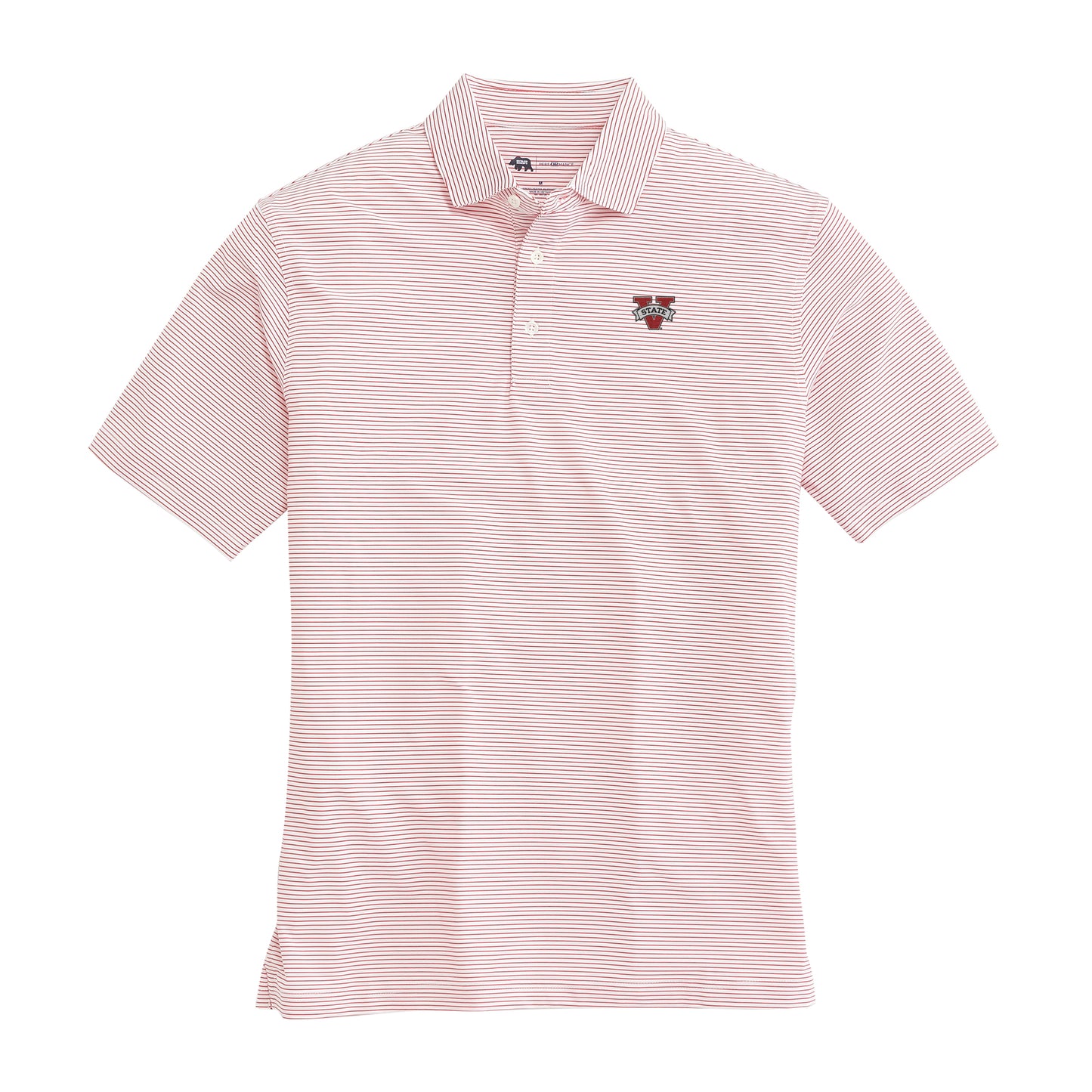 Valdosta State Birdie Stripe Polo